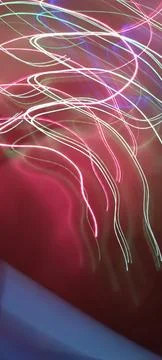 Color magic line. abstract pattern. For overlays background. Art tool based Stock Photos