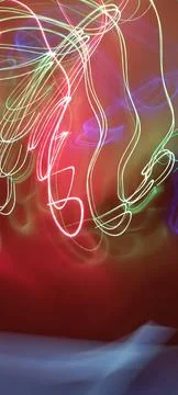 Color magic line. abstract pattern. For overlays background. Art tool based Stock Photos