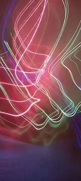 Color magic line. abstract pattern. For overlays background. Art tool based Stock Photos