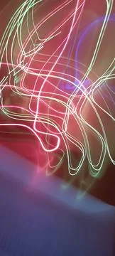 Color magic line. abstract pattern. For overlays background. Art tool based Stock Photos