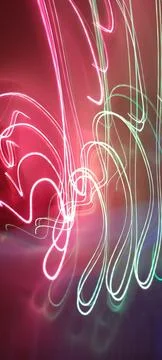 Color magic line. abstract pattern. For overlays background. Art tool based Stock Photos
