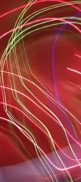 Color magic line. abstract pattern. For overlays background. Art tool based Foto stock