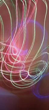 Color magic line. abstract pattern. For overlays background. Art tool based Stock Photos