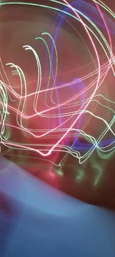 Color magic line. abstract pattern. For overlays background. Art tool based Stock Photos