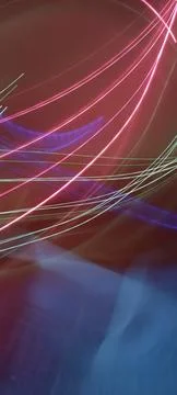 Color magic line. abstract pattern. For overlays background. Art tool based Foto stock