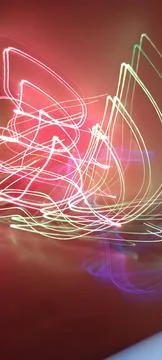 Color magic line. abstract pattern. For overlays background. Art tool based Stock Photos