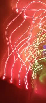Color magic line. abstract pattern. For overlays background. Art tool based Stock Photos