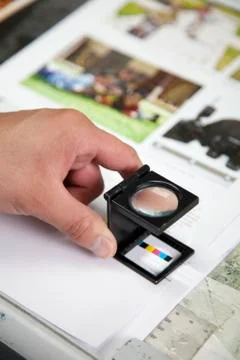 Color management Foto stock