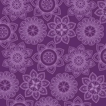 Color mandala pattern background Illustrazione stock