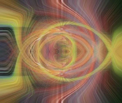 Color manipulation image. 库存插图