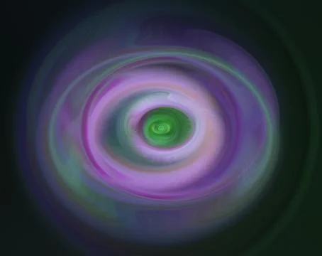 Color manipulation image. 库存插图