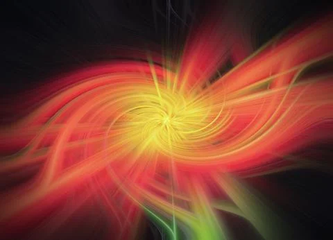 Color manipulation image. 库存插图