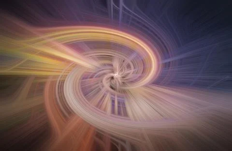 Color manipulation image. 库存插图