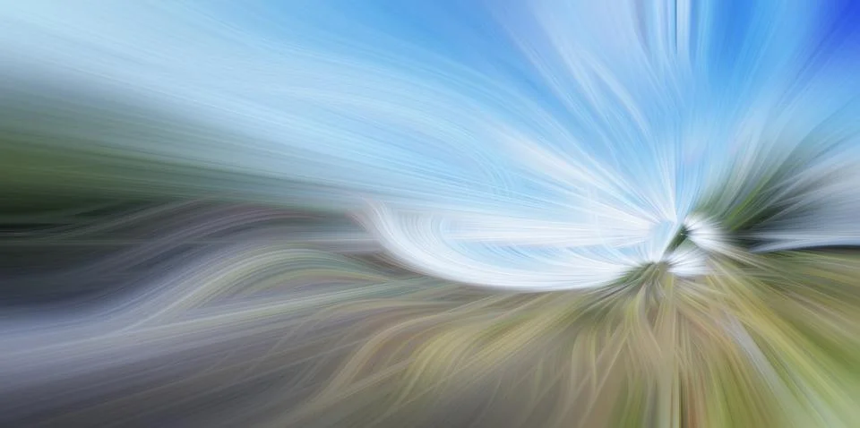 Color manipulation image. 库存插图