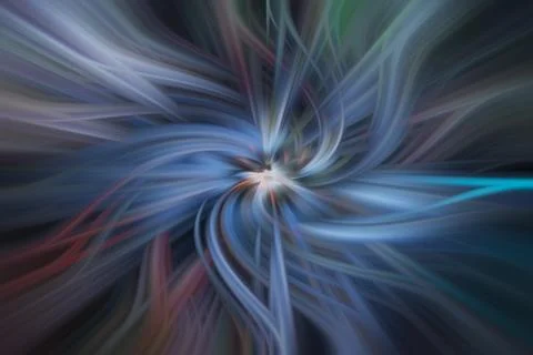 Color manipulation image. 库存插图