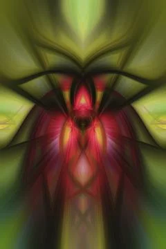Color manipulation image. 库存插图