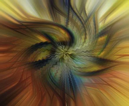 Color manipulation image. 库存插图