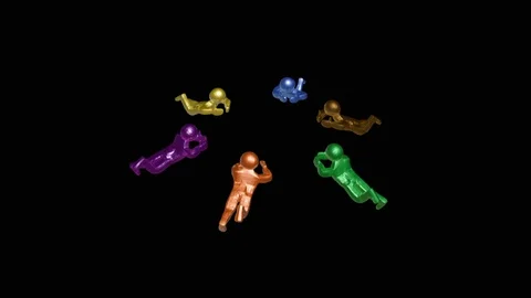 Color mans Stock Footage 104431241