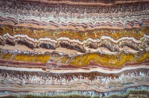 Color marble texture with zigzag pattern for interior background design Stock Photos