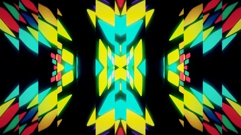 Color mess VJ loop Stock Footage 72658591