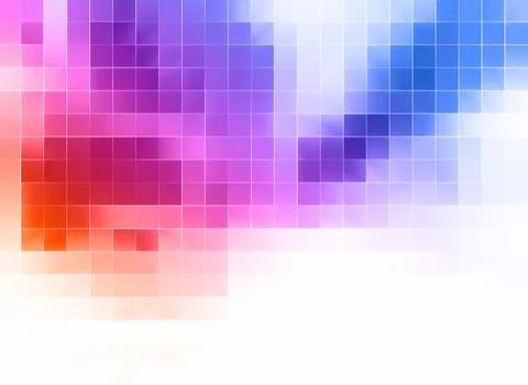 Color mosaic Stock Illustration