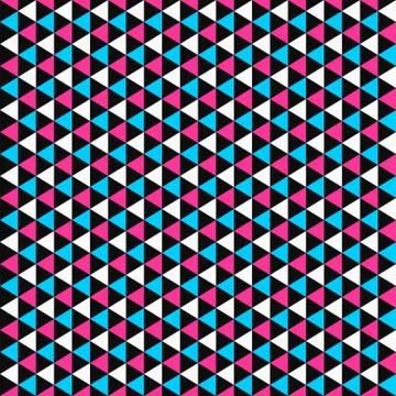 Color mosaic pattern - seamless Иллюстрация