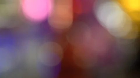 Color moving background blur area. Color moving bokeh 스톡 동영상 108780865