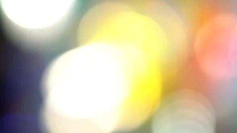 Color moving background blur area. Color moving bokeh 動画素材 108785607