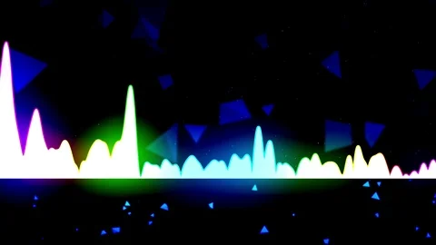 Color music equalizer abstract Stock Footage 93911287