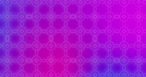 Color neon pattern. Moving abstract blurred kaledoskop background. Purple pink Video stock 202438648