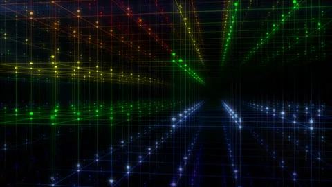 Color Network Apps Loopable Rotation Stock-Footage 94461829