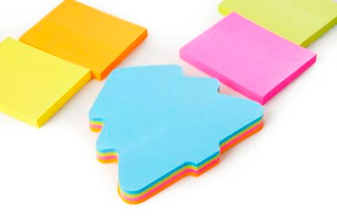 Color note Stock Photos