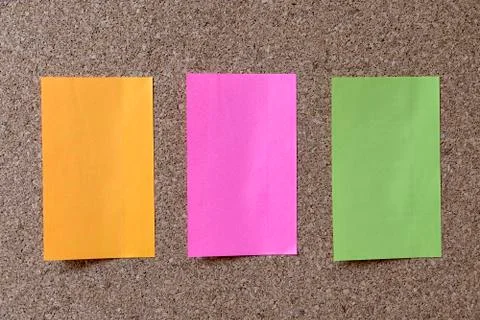 Color note Stock Photos