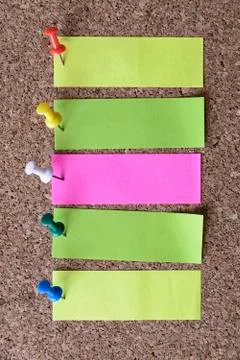 Color note Stock Photos