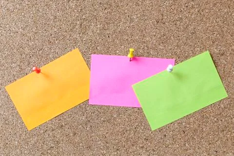 Color note Stock Photos