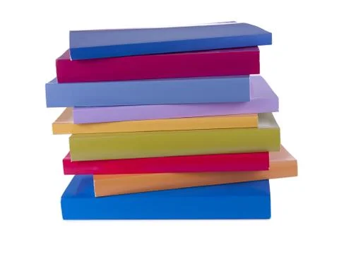 Color notebooks Stock Photos