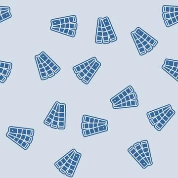 Color options glyph seamless pattern Stock Illustration