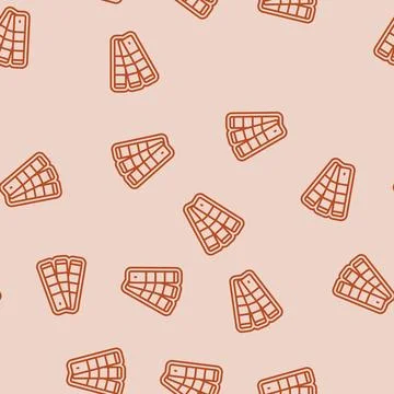 Color options line seamless pattern Illustrazione stock