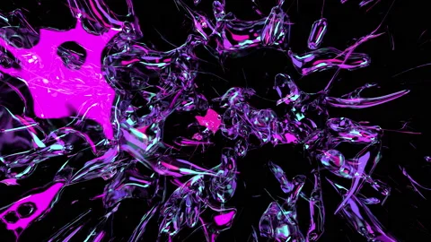 Color Paint Splashes 03 Stock Footage 149040496