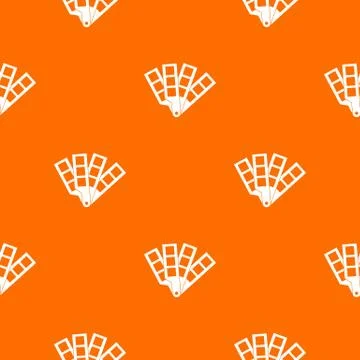 Color palette guide pattern seamless Illustrazione stock