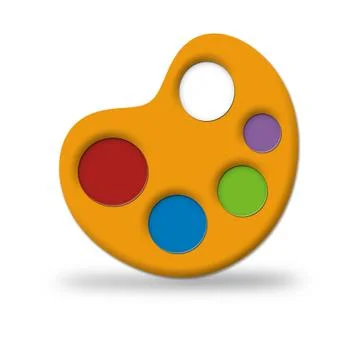 Color palette Stock Illustration