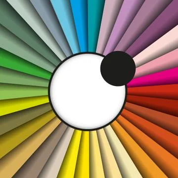 Color palette Stock Illustration