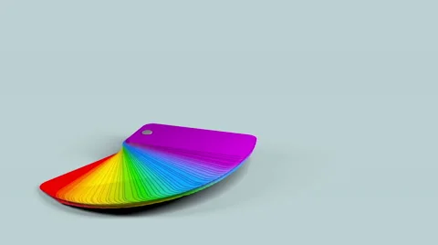 Color Palette Sampler with Alpha Stock Footage 40295866