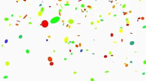 Color Paper Confetti Stock Footage 41767346