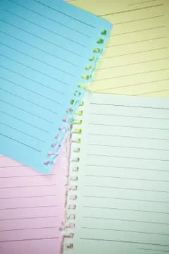 Color paper Stock Photos
