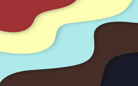 Color Paper. Rainbow. Stock Illustration