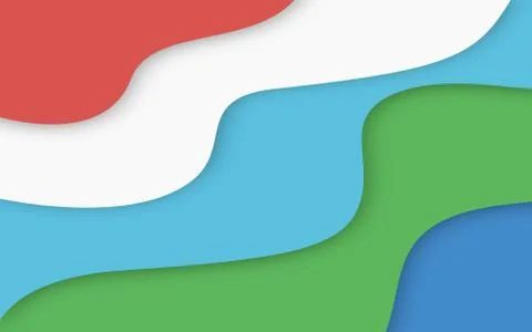 Color Paper. Rainbow. Stock Illustration