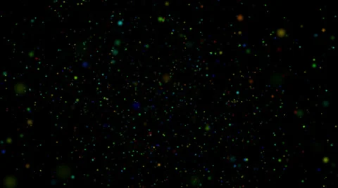 Color Particles 004 - 30 fps Stock Footage 24771753