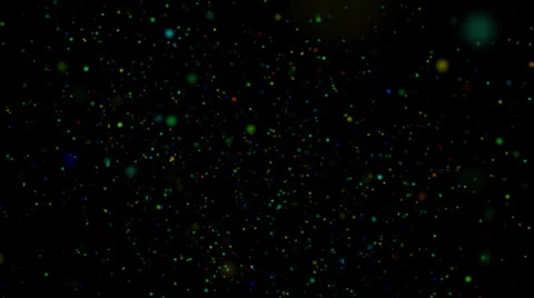 Color Particles 004 Stock Footage 24771733