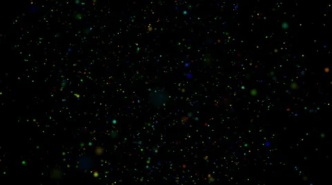 Color Particles 004 Stock Footage 24771743